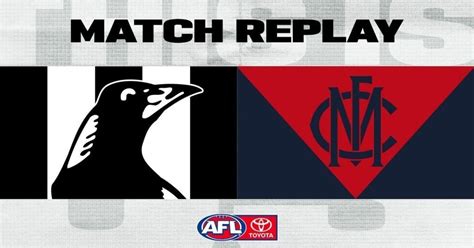 collingwood vs melbourne replay.